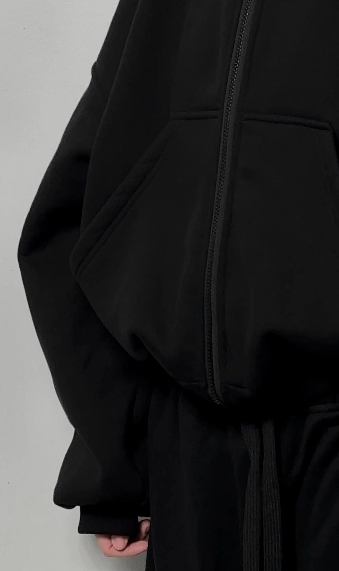 Protective hoodie balaclava for enhanced warmth and safety during outdoor activities.