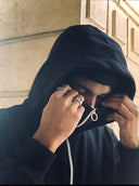 Protective hoodie balaclava for enhanced warmth and safety during outdoor activities.